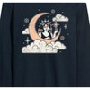 Men's - Instant Message - Celestial Moon Woman Long Sleeve Graphic T-Shirt - 2 of 4
