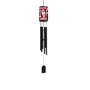 NCAA Wind Chime, #1 Fan with Team Logo - Oklahoma Sooners - 1 of 2