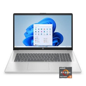 HP 17.3” Full HD Laptop, AMD Ryzen 5 7520U, 8GB RAM, 512GB SSD, Windows 11 Home - 1 of 4