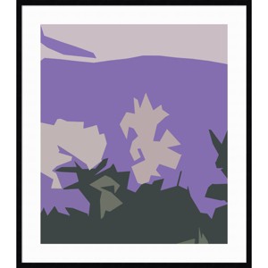 36" x 41" Vegetation in Mexico by Alex Caminker Wood Framed Wall Art Print - Amanti Art: Modern Acrylic, Hardwood Frame - 1 of 4