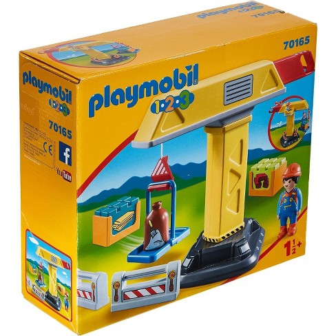 Playmobil 70165 1.2.3 Construction Crane : Target