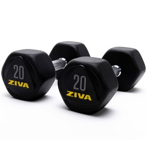 ZIVA RPU Hexagon Dumbbell 2pc - 1 of 4