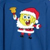 Men's - SpongeBob SquarePants - Dear Santa Long Sleeve Graphic T-Shirt - 2 of 4