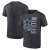 NFL Dallas Cowboys Men's Charcoal Heathered Short Sleeve T-Shirt - 3 of 3
