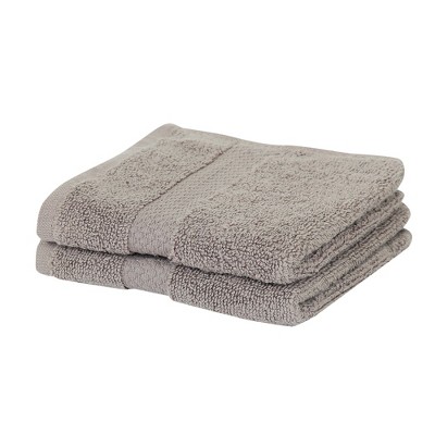 Splash Zero Twist 100% Ring Spun Cotton Face Washcloth Set – Reversible, 550 GSM, Soft, Lightweight, Highly Absorbent Towels for Bathroom