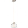 Quoizel Lighting Trilogy 1 - Light Pendant in  Brushed Nickel - 3 of 4