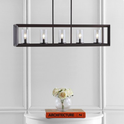 Anna 39" Oil Rubbed Bronze Linear LED Pendant