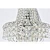 Elegant Lighting Tranquil 3 light Chrome Wall Sconce Clear Royal Cut Crystal - 4 of 4