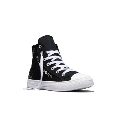 Converse Adult Original High Top Sneakers - Black Floral M4/W6 — фото 4