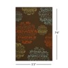 VisioGear Area Rug, 5'3"*7'6" Soft Padded Floor Tiles For Living Room Kitchen Bedroom, Brown, 90"*63"*0.16" - 3 of 4