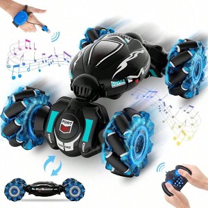 RC Cars, 2.4Ghz 4WD Gesture Control Stunt Toy , 360 Rotate Drift with Lights Music, Birthday Gift - 1 of 4