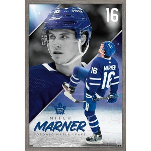 Trends International NHL Toronto Maple Leafs - Mitch Marner 22 Framed Wall Poster Prints - 1 of 4