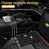 Itopfox DC 12V to 110V AC Car Power Inverter with 2 Outlets, 4 USB Ports, Fast Charging for Laptops, Tablets, Phones, Light Strings - 2 of 4