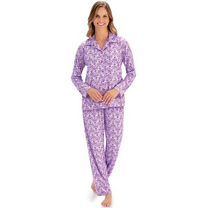 Collections Etc Feminine 2-pc Pj Set - 1 of 4