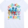 Boys' - Sesame Street - Celebrate Diversity Crayons Short Sleeve Graphic T-Shirt - 2 of 4