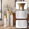Metal Floor Vases Decorative, Floor Standing Vase Set of 3, Large Glazed Metal Vase for Living Room Corner Hallway Bedroom Office, 24"/28.7"/33.5" - 4 of 4
