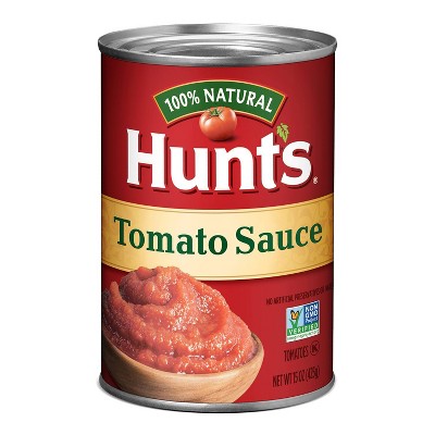 Hunt's 100% Natural Tomato Sauce - 15oz