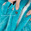 Tirrinia Fleece Wearable Blanket Super Soft Comfy Plush Fleece  for Women Men Throw Wrap Cover Indoors or Outdoors , 55''x 80'' - 4 of 4