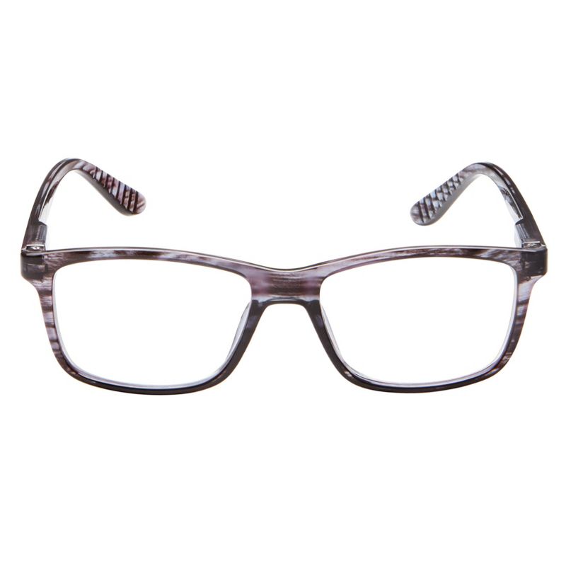 ICU Eyewear Novato Rectangle Reading Glasses - Gray, 3 of 7