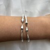 Better Jewelry, Pyramid .925 Sterling Silver West Indian Bangles, 1 pair - 2 of 4