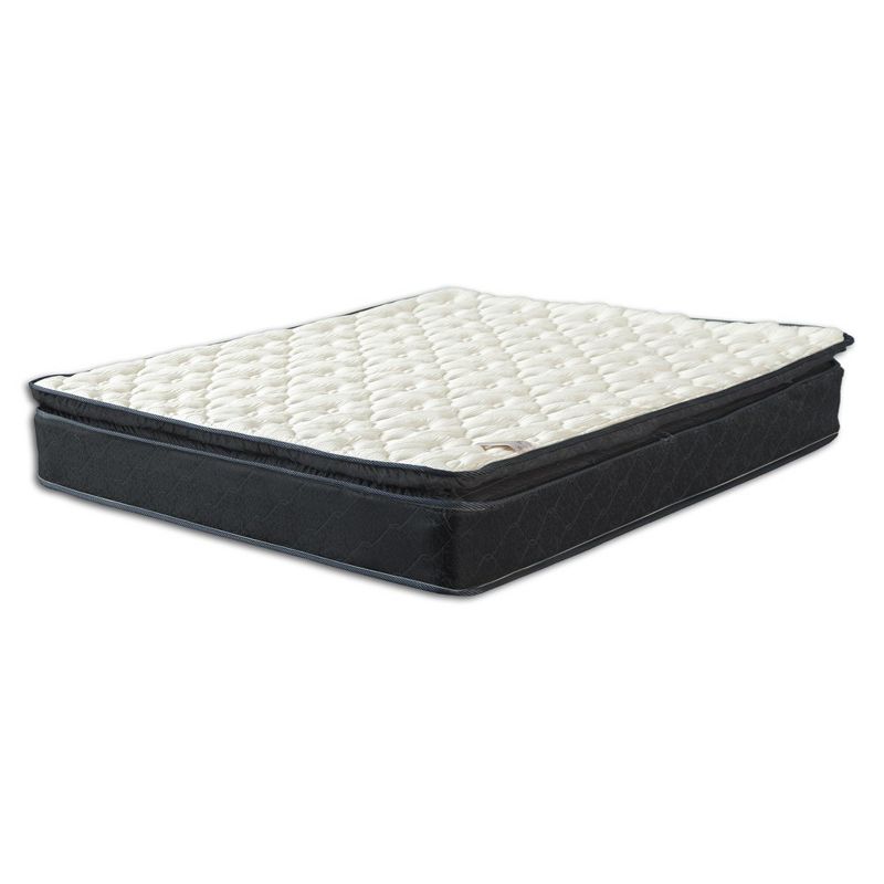 Continental Sleep, 9-Inch Medium Firm Pillow Top Single Sided Hybrid Mattress, Compatible with Adjustable Bed, 1 of 7