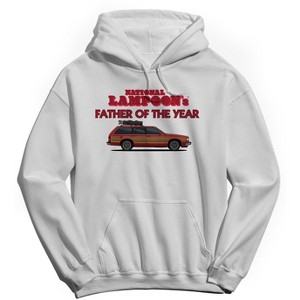 National Lampoon Men's Father Of The Year Father'S Day Long Sleeve Graphic Cotton Sweatshirt Hoodie - 1 of 4
