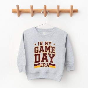 The Juniper Shop In My Game Day Era - Maroon Toddler Graphic Sweatshirt - 1 of 3