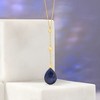 Ross-Simons 10.00 Carat Sapphire Y-Necklace in 14kt Yellow Gold - 3 of 4