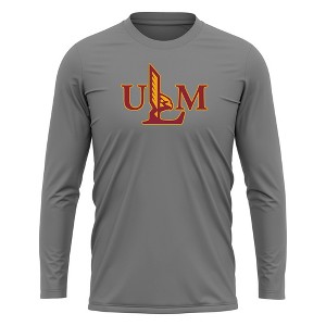 Men's University of Louisiana Monroe Adult Sport Long Sleeve Shirt Primary Logo - 1 of 4