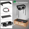 Winado 2 Burner High Pressure Propane Outdoor Stove with Windscreen - 3 of 4