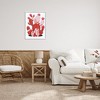 Stupell Industries Modern Red Cacti Framed Giclee Art - 2 of 4