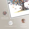 Art Remedy Butterfly Tree Colorful buterfly and flowers wall art Framed - 4 of 4