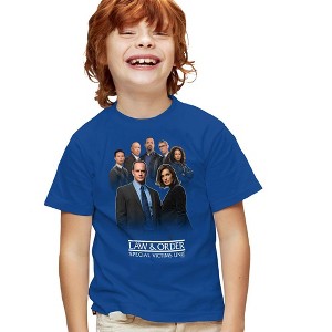 Boys' Short Sleeve Law And Order Svu Team T-Shirt - 1 of 4