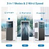 8000 BTU Portable Air Conditioner for 350 Sq.Ft Rooms - 3-in-1 Cooling - 4 of 4