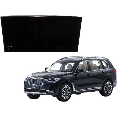 BMW X7 Carbon Black 1/18 Diecast Model Car by Kyosho