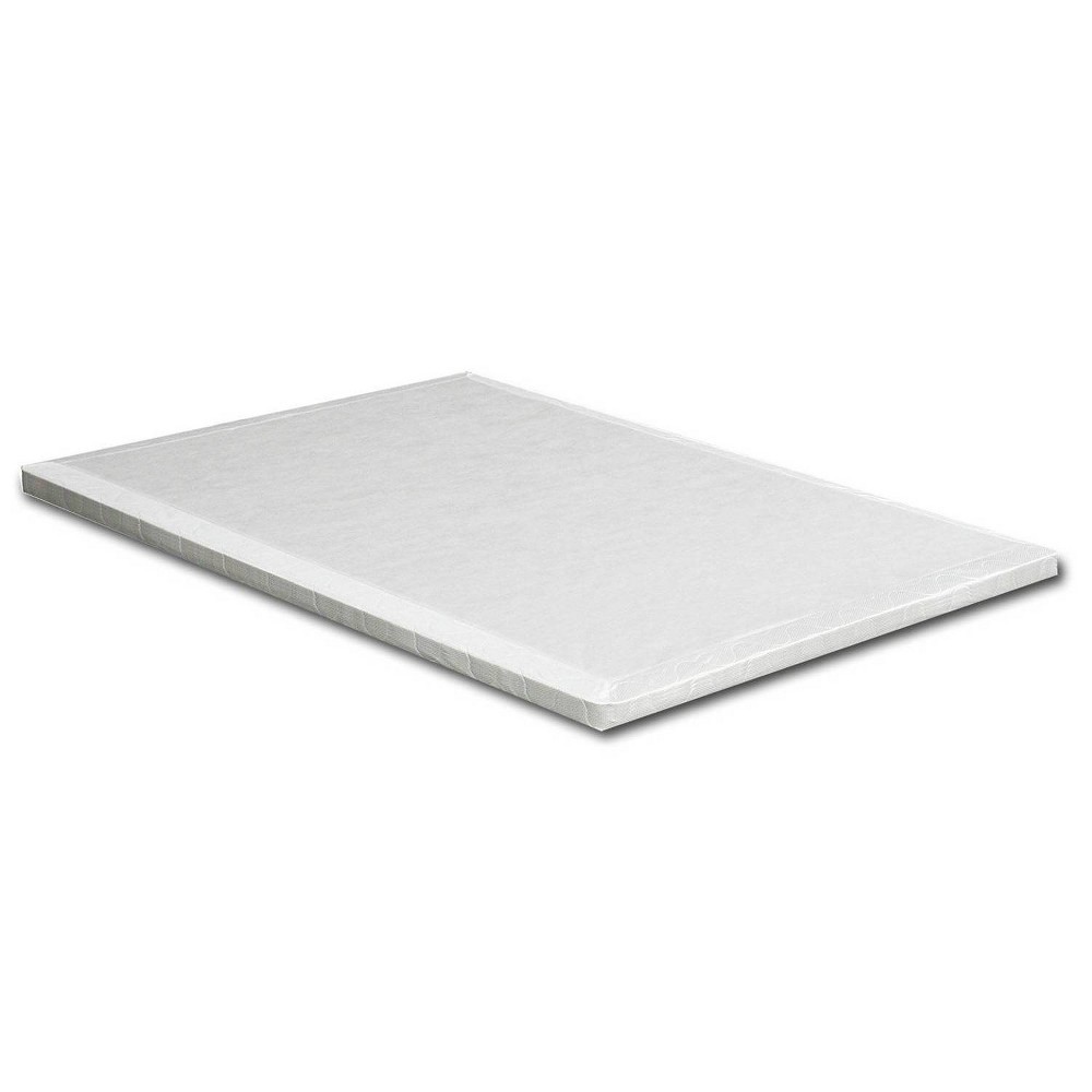 Photos - Mattress Cover / Pad Chance Bunkie Queen Board White - Furniture Of America: Mattress Support, No Assembly, Polyester Cover