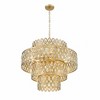 Z-Lite Dealey 13 - Light Chandelier in  Heirloom Brass - 4 of 4