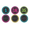 Teacher Created Resources® Chalkboard Brights Numbers Magnetic Accents, 42 Pieces Per Pack, 3 Packs - 2 of 2