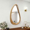 Okak Modern Irregular Decorative Wall Mirror for Entryway,Bathroom,Large Home Decor Vanity Mirror for Bedroom,Living Room - 2 of 4
