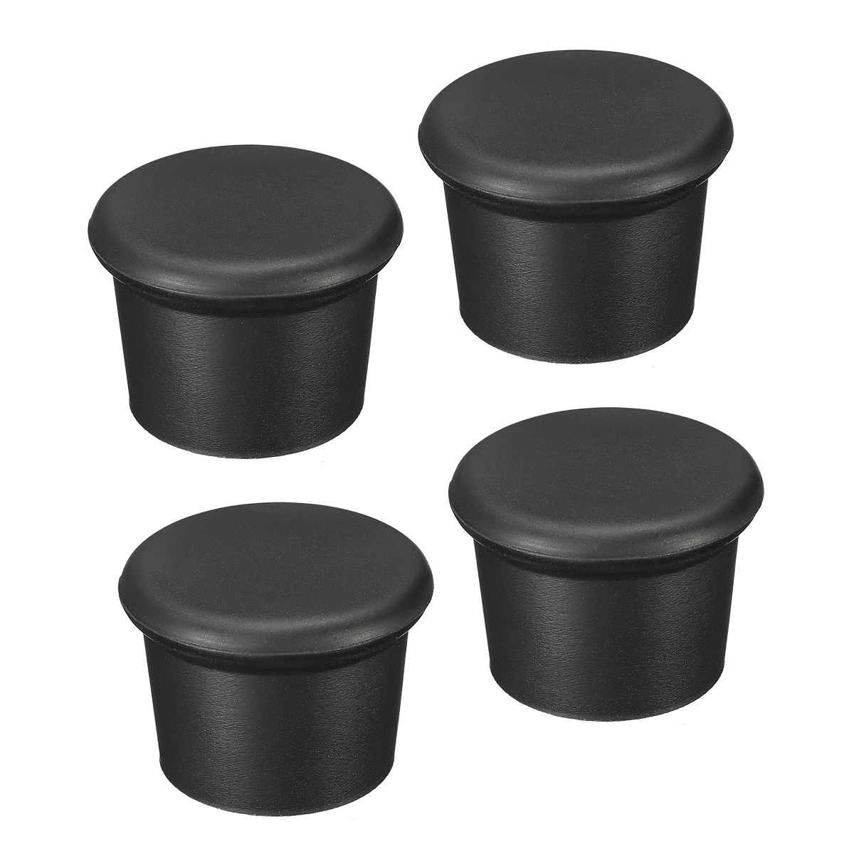 Unique Bargains Silicone Unbreakable Reusable Beverage Wine Stoppers 4 Pcs