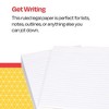 School Smart Legal Pad, 8-1/2 x 11 Inches, White, 50 Sheets, Pack of 12 - 4 of 4