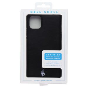 Cell Shell Hard Case for Apple iPhone 11 Pro Max - Black - 1 of 1