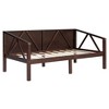KIGFTSOD Elegant design Twin size Daybed, Espresso - 3 of 4