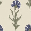 Laura Ashley Dandelion Dusky Seaspray Blue Wallpaper - 4 of 4