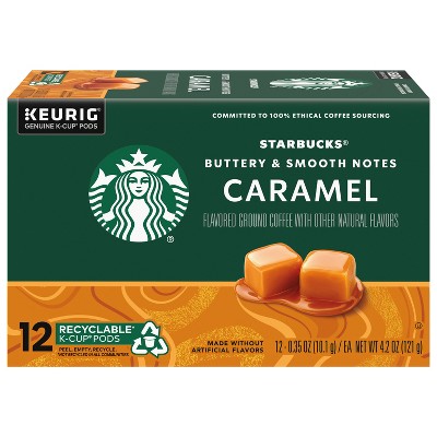 Starbucks Caramel Light Roast Coffee Pods 12ct/4.2oz