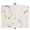 Piper's Harbor Rattan Seagull Print Shade Table Lamp White - StyleCraft: Nautical Bedroom Accent, UL Listed - 3 of 4
