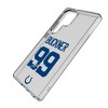 NFL Indianapolis Colts Players Game Tactic Clear Cell Phone Case for Samsung Galaxy - 2 of 4