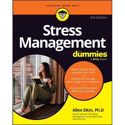Stress Management for Dummies - 3rd Edition by  Allen Elkin (Paperback)