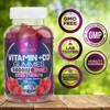 Vitamin D3 Gummies Extra Strength 5000 IU (125 mcg) - Vitamin D Supplement Gummy Vitamins for Bone, Teeth & Muscle, 120 Gummies By Nature's Nutrition - 4 of 4