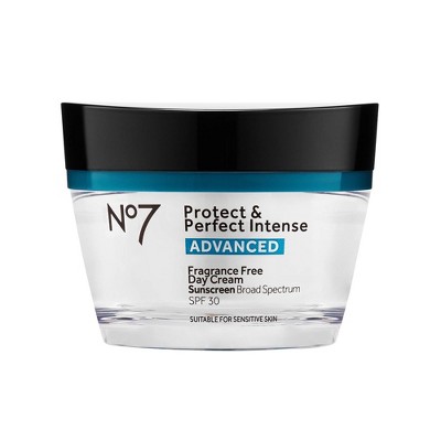No7 Protect & Perfect Intense Advanced Fragrance Free Day Cream with SPF 30 - 1.69 fl oz